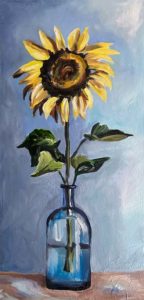 Sunflower in Vase